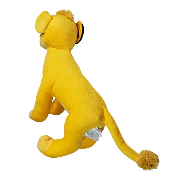 Disney Authentic The Lion King Simba Plush 24" Nose -Tip of Tail Stuffed Animal - Picture 5 of 9